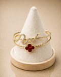 Pulsera Clover Rojo