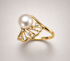 Anillo Oro Perla