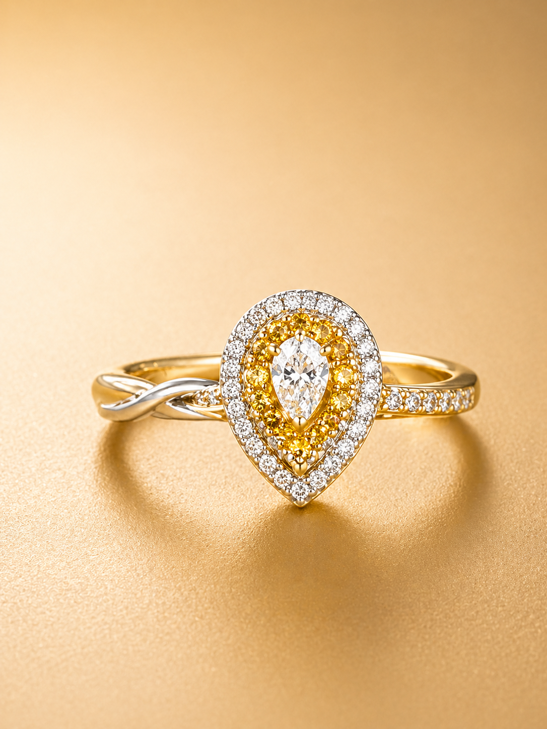 Anillo Piedra Amarilla