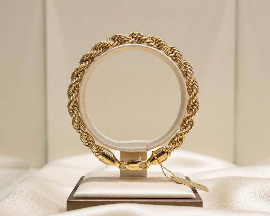 Brazalete de mujer oro laminado14k