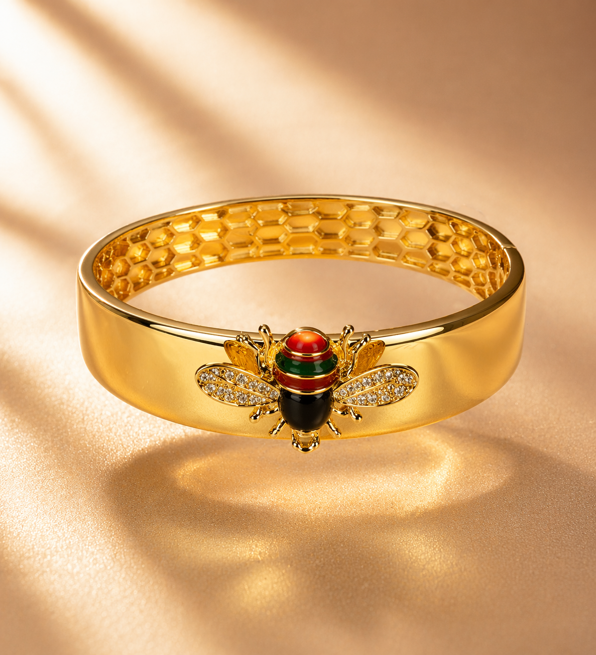 set pulsera de abeja con su anillo