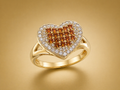 Anillo Corazón de Zirconia