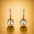 Aretes Perlas