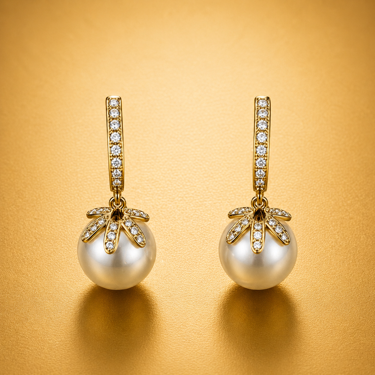 Aretes Perlas