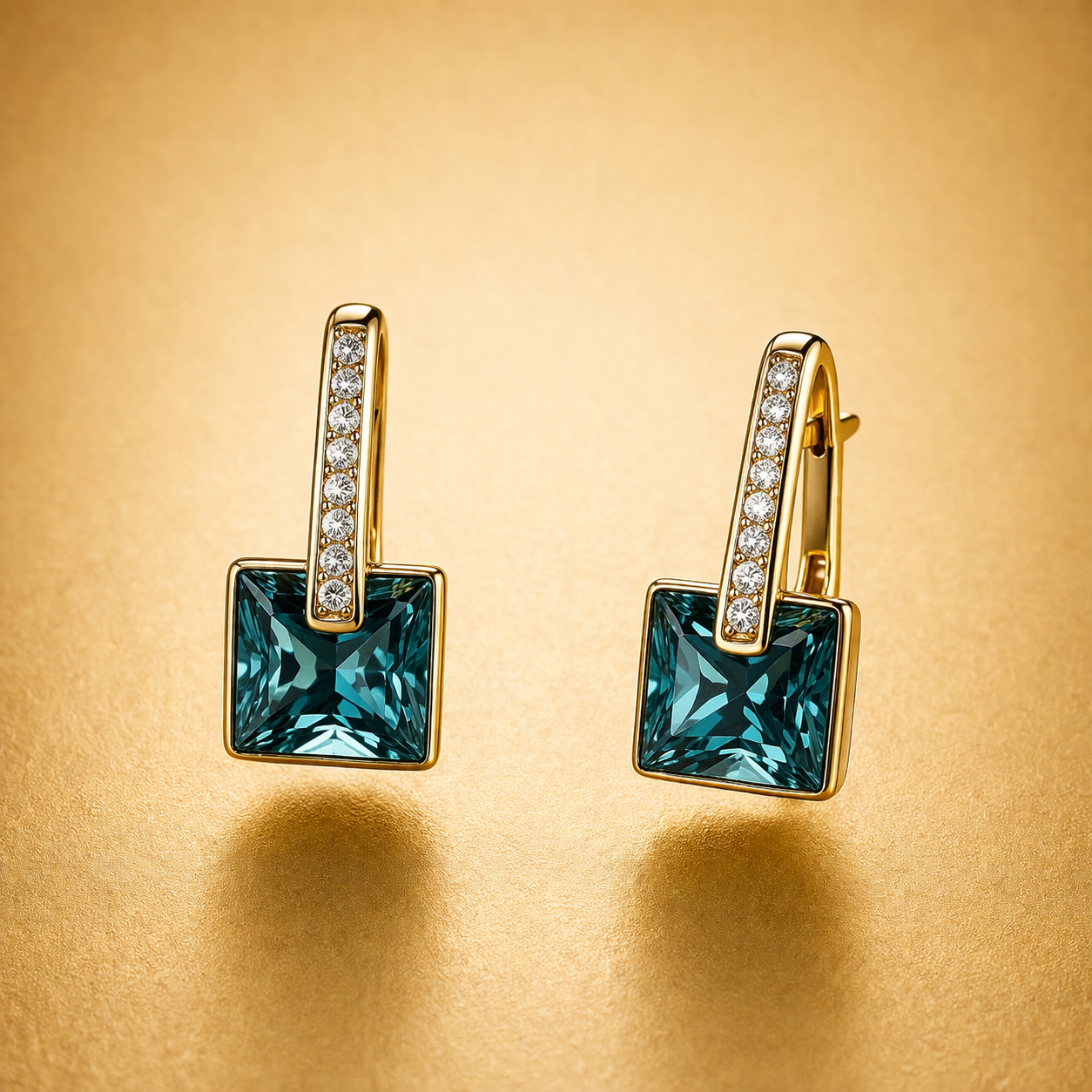 Aretes Cuadrado de Zarusky