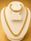 Set Cadena Y Pulsera Oro 18K